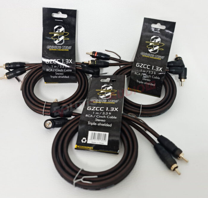 IMG-20230325-WA0002_edited 3 Pezzi GZCC 1.3X RCA a tripla schermatura da 1,0 mt - immagine 1