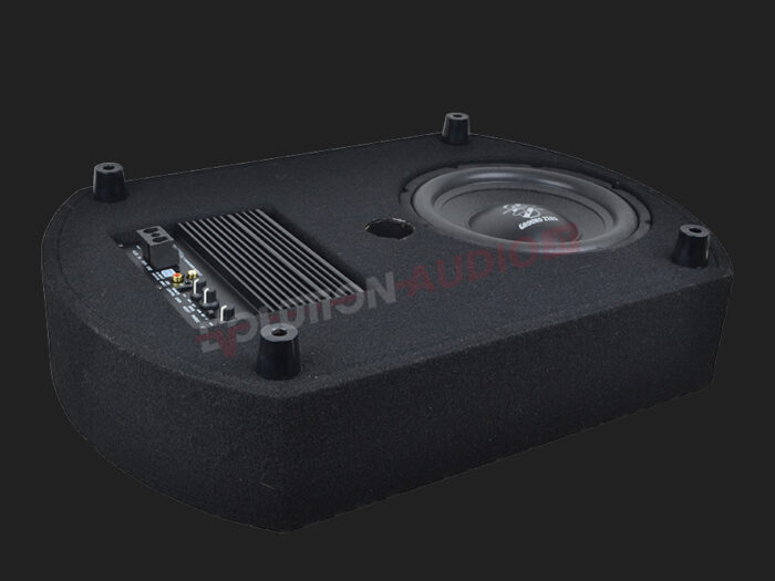 gziGZCS10SUBACT_1 Ground Zero GZCS 10SUB-ACT Subwoofer Amplificato Vano Ruota Di Scorta - immagine 3