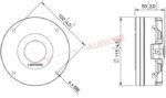 LAVOCE DN14.30T Driver a compressione da 1,4" - immagine 3
