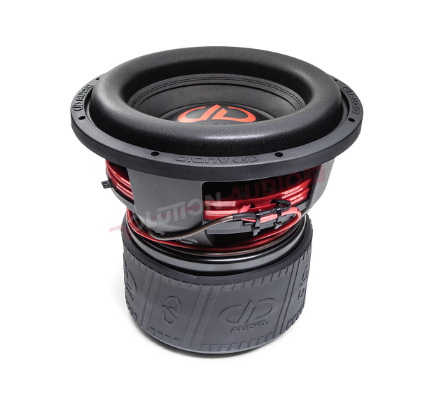 800f-Series-Subwoofer-photo-angled-top-to-bottom-showing-surround-basket-motor-boot (1) SUBWOOFER DD AUDIO 812F-D1 30 Cm 7500 Watt max dd audio Redline - immagine 4
