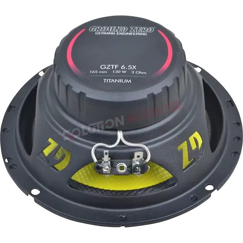 Ground Zero GZTF 4.0X – Altoparlanti Coassiali 2 Vie Da 10 Cm, 100W Max, Membrana HQPP, Impedenza 3 Ohm Per Auto