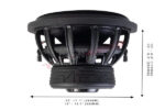 VIBE BLACKDEATH12D4-V3 Subwoofer Da 4000 Watt max 30cm Doppia bobina da 4ohm - immagine 2