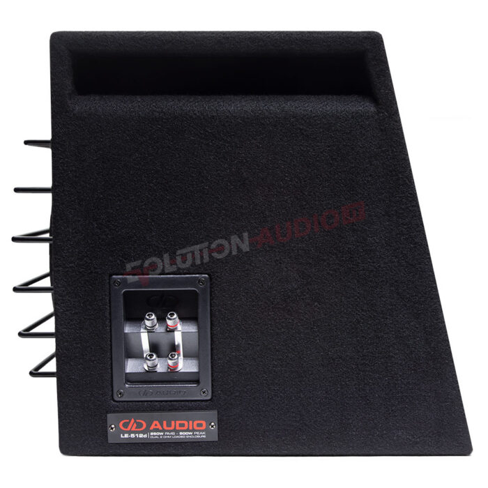 LE-512d-terminal-view DD Audio LE-512D-D2- Subwoofer in Cassa Reflex da 30cm 500Watt - immagine 2