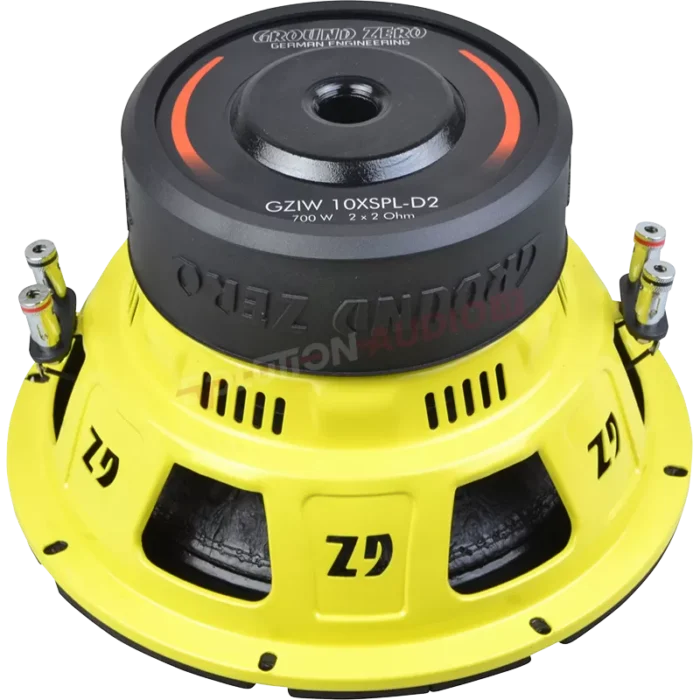 GZIW-10XSPL-D2_Rear1 Ground zero GZIW 10XSPL-D2 Subwoofer da 25 cm 700 Watt max - immagine 3