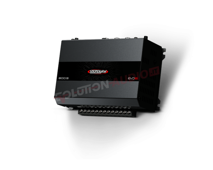 Amplificatore SounDigital SD 800.5 Evo 6 - Super Compatto 800watt su 5 Canali - immagine 3