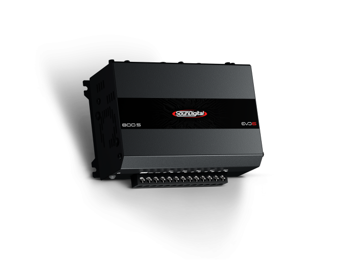 Amplificatore SounDigital SD 800.5 Evo 6 - Super Compatto 800watt su 5 Canali - immagine 4