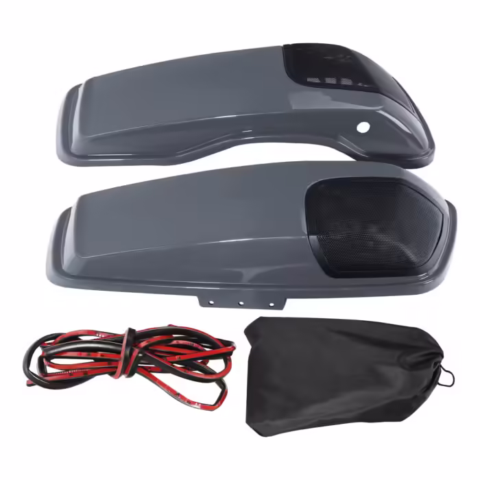 S2e3bff9f0eea4f4392bf7115f2b7fe2ay Coperchio Harley Davidson Touring Road King Electra Street Glide CVO FLHXSE 2014-2019 Grigio - immagine 1