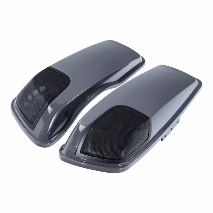 S38cfcedc3d584f3da41fcebd3179518bX Coperchio Harley Davidson Touring Road King Electra Street Glide CVO FLHXSE 2014-2019 Grigio - immagine 2