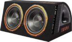 Edge Car Audio EDB12TA doppio Subwoofer Amplificato edge da 12 (30cm)