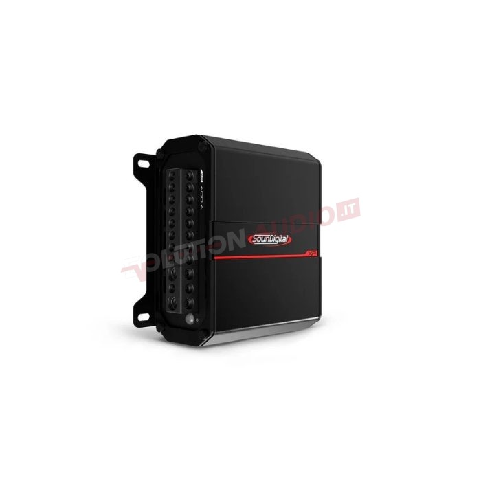 soundigital-xp-4004-amplificatore-4-canali-400-w-rms-dimensioni-ridotte (3) kit Harley-Davidson Amplificatore SD400.4 XP + Cablaggio - immagine 4