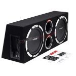 VIBE SLICKV12TA-V2 Subwoofer con Amplificatore in cassa Reflex Doppio 30 Cm Slim - immagine 4