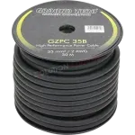 GROUND ZERO GZPC 35B Cavo di alimentazione di alta qualità da 35 mm² Nero
