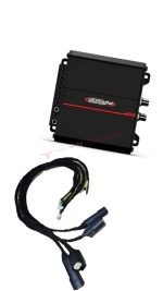 kit Harley-Davidson Amplificatore SD400.4 XP + Cablaggio