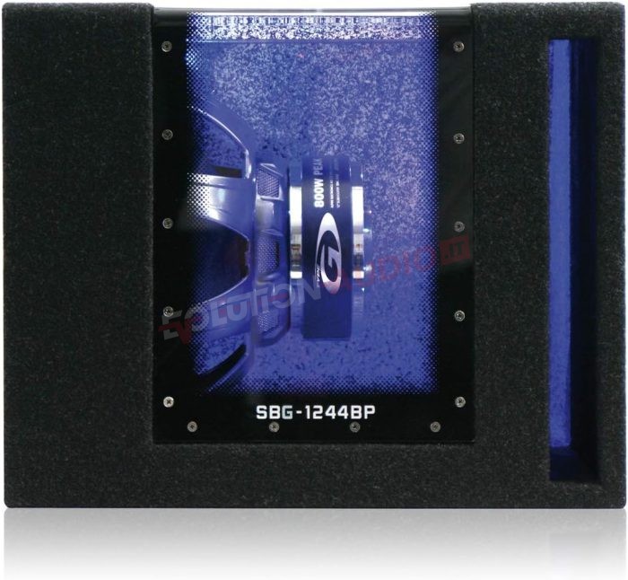 Alpine SBG-1224BP 2ohm Subwoofer DA 30 in cassa BandPass 800W Max - immagine 2