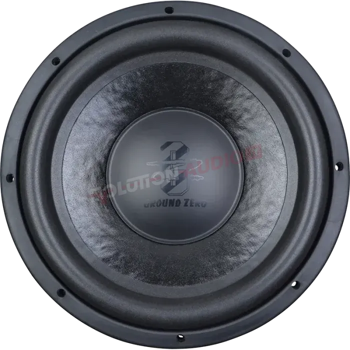 Ground Zero GZUW 12SQ-D2 – Subwoofer 30 cm  2×2 Ω  600 W RMS Serie Uranium Sound Quality - immagine 2
