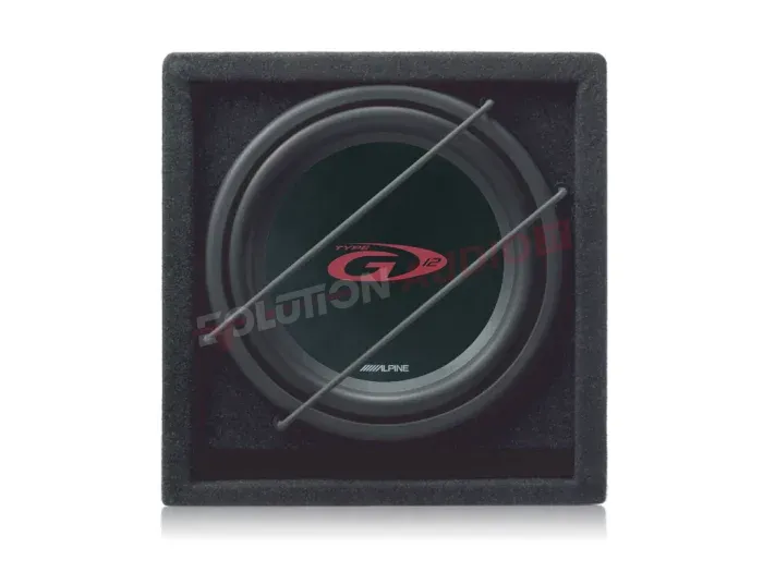 Alpine SBG-1244BP Subwoofer in Cassa Reflex da 12'' (30 cm) con Illuminazione Blu Interna - immagine 2