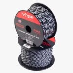 Cavo VIBE Audio – CLSPK1.5GREY-V4 Bobina 60 Metri Cavo Casse 2 x 1,5 mm² OFC 100% Rame – Nero/Grigio - immagine 2