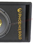 Phoenix Gold Z10AB Subwoofer Attivo 10" (250 mm) in Cassa Bass Reflex – 200W RMS, 800W Max con Amplificatore Integrato - immagine 4