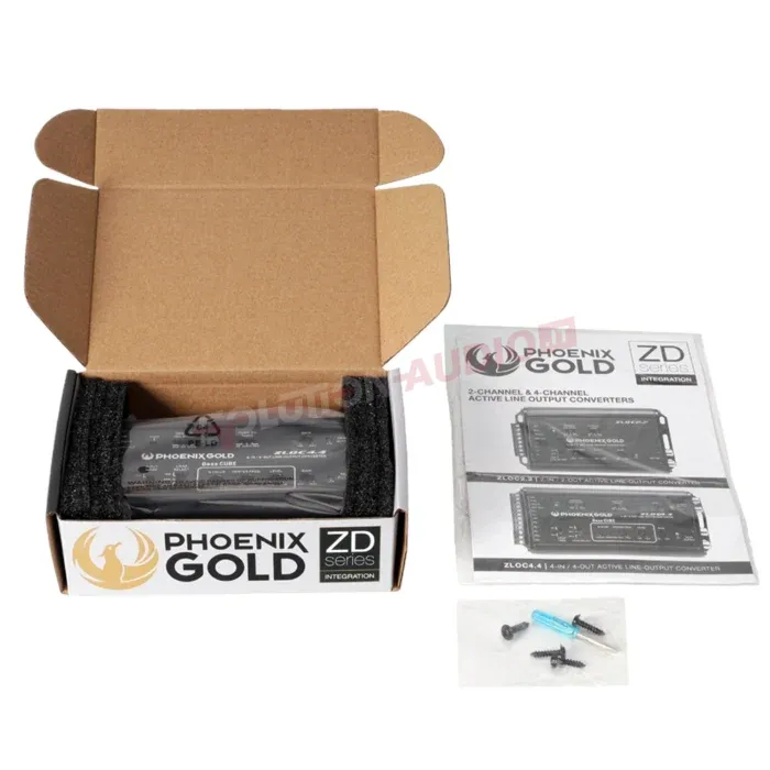 Phoenix Gold ZLOC4.4 – Convertitore High Level a RCA 4 Canali - immagine 2