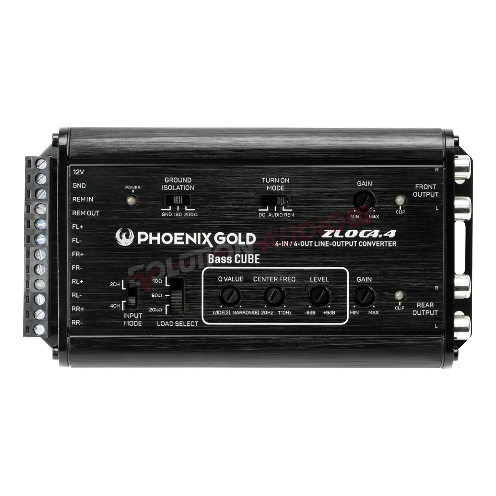 ZLOC4.4_08 Phoenix Gold ZLOC4.4 – Convertitore High Level a RCA 4 Canali - immagine 1