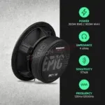 AudioControl EPICPRO6X – Altoparlanti Midrange 6,5” 200W RMS 4 Ohm – Coppia - immagine 6