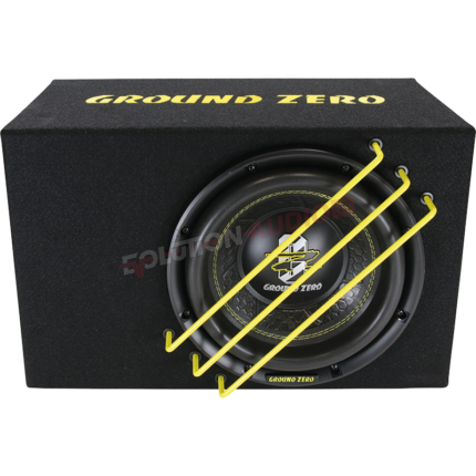 Subwoofer Ground Zero GZRB 25SPL in cassa reflex Potenza 1000 Watt