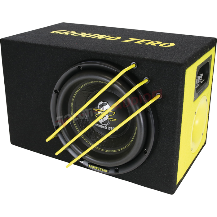 Subwoofer Ground Zero GZRB 25SPL in cassa reflex Potenza 1000 Watt - immagine 3