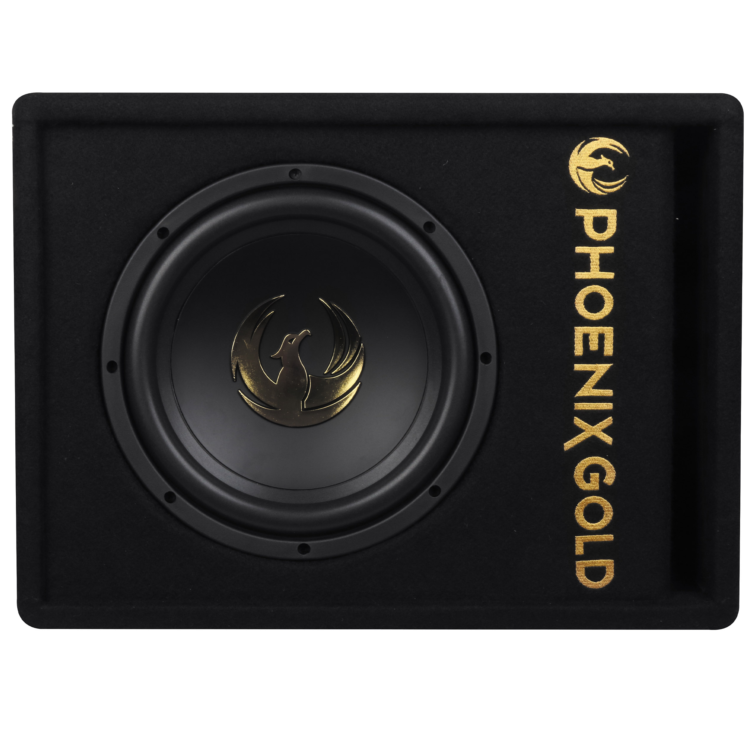 Z10AB_04 Subwoofer Attivo Phoenix Gold Z8AB 8" 500W – con Amplificatore Integrato - immagine 1