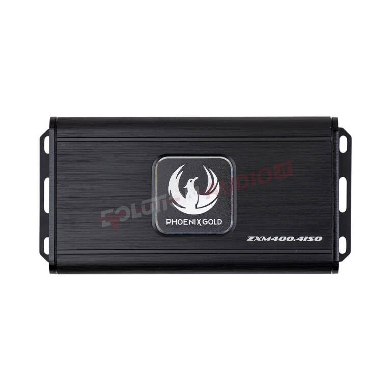 ZXM400.4ISO_02-768x768 Phoenix Gold ZXM400.4ISO – Mini Amplificatore 4 Canali Classe D 800W Max Plug & Play - immagine 1