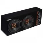 DGE DBX12TADSP-E3 Subwoofer Attivo 2x12" 800W RMS con DSP - immagine 2