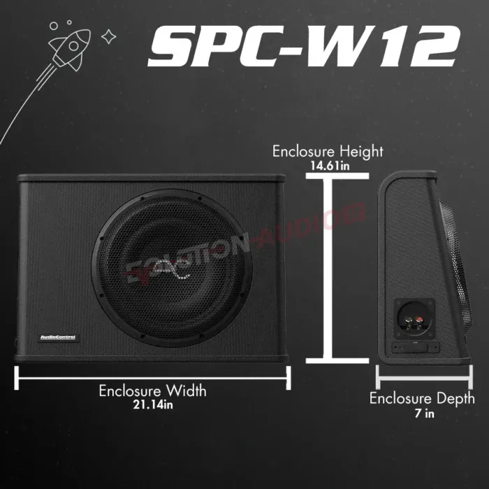 AudioControl SPC-W12 – Box Subwoofer 12" 400W RMS - immagine 6