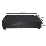 Phoenix Gold ZX210PBSi – Box Subwoofer Doppio, Piatto da Sub 25 cm 700W Max 2Ω Down-Firing - immagine 3