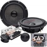DD Audio C-C6.5C-XO Kit 2 Vie 16,5 cm Slim con Tweeter al Neodimio e Crossover