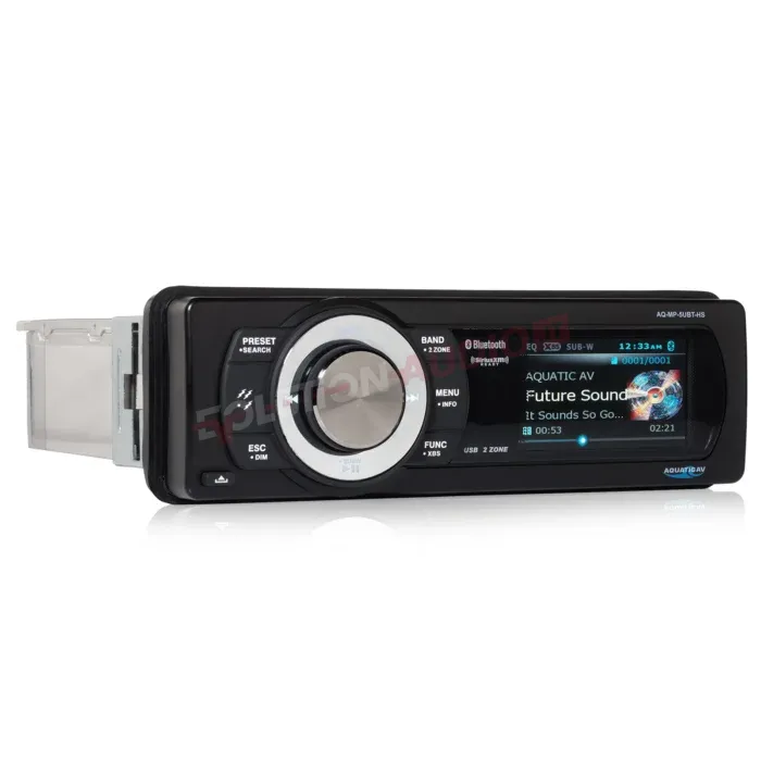 RADIO AQUATIC 747973 ORIGINALE Stereo Bluetooth per Harley-Davidson Touring 1998-2013 - immagine 3