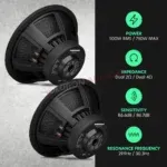 AudioControl EPICX12-D2 – Subwoofer 12" 500W RMS / 750W Max Doppia Bobina 2 Ohm - immagine 7